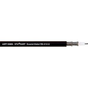 LAPP 2170006/500 Coaxkabel Buitendiameter: 10.80 mm RG214 /U Zwart 500 m