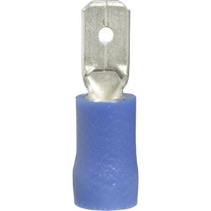 vogtverbindungstechnik Vogt Verbindungstechnik 393408S Platte stekker (male) Insteekbreedte: 4.8 mm Insteekdikte: 0.8 mm 180 ° Deels geïsoleerd Blauw 1 stuk(s)
