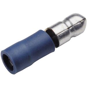 cimco Ronde stekker 4 mm² 6 mm² Stift-Ø: 4 mm Deels geïsoleerd Geel  180304 1 stuk(s)