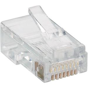 lumberg P 129 Modulairstekker Stekker, recht RJ45 Aantal polen: 8P8C Transparant 1 stuk(s)