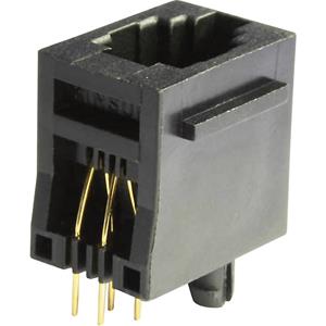 econconnect econ connect MEB4/4PST Modulaire inbouwbus Bus, inbouw verticaal Aantal polen: 4 Zwart 1 stuk(s)