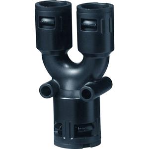 LAPP 61801105 SILVYN KLICK-Y 3X9 - BK Y-verdeler Zwart 9 mm, 9 mm, 9 mm Recht 10 stuk(s)