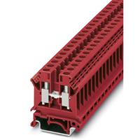 phoenixcontact Phoenix Contact UK 6 N RD 0719223 Durchgangsreihenklemme Polzahl: 2 0.2mm² 6mm² Rot 50St.