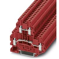 phoenixcontact Phoenix Contact UTTB 4 RD 3046786 Durchgangsreihenklemme Polzahl: 4 0.14mm² 6mm² Rot 50St.