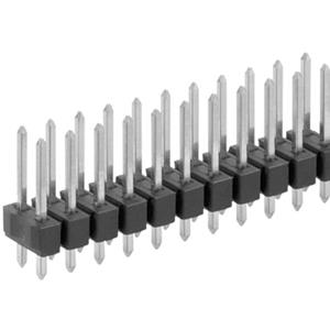 fischerelektronik Fischer Elektronik Stiftleiste (Standard) Anzahl Reihen: 2 Polzahl je Reihe: 36 SL 21 THR 097/ 72/Z