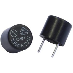 Belfuse BEL Fuse Sicherung träge radial 1,6A Kleinstsicherung THT 1.6A 250.0V Träge -T- 100 St. Ta