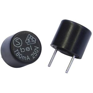 belfuse BEL Fuse Sicherung flink radial 6,3 A Printzekering THT 6.3 A 250.0 V Snel -F- 100 stuk(s) Tape on Full reel