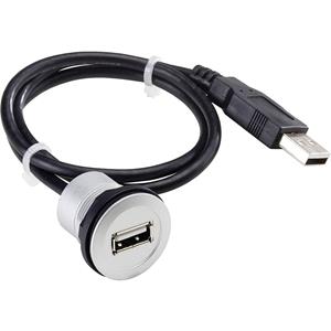 USB-inbouwbus 2.0 type A Bus, inbouw RRJ_USB_609 USB type A-inbouwbus RRJ_USB_609 Schlegel 1 stuk(s)