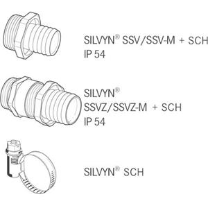 LAPP 61713420 SILVYN SI 32x38 SGY Beschermslang (ribbelslang) Zilver-grijs (RAL 7001) 32 mm 50 m