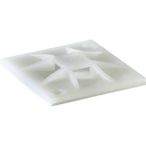 hellermanntyton QM30-PA66-NA-C1 Befestigungssockel schraubbar 4fach einfädeln, halogenfre