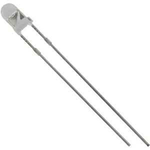 huiyuan 3034G3C-DSD-B Bedrade LED Groen Rond 3 mm 5000 mcd 40 ° 20 mA 3.1 V