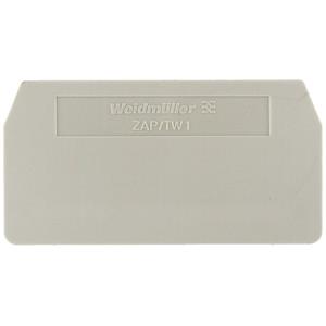 Afsluitplaten en tussenwanden Weidmüller ZAP/TW 4/3AN 7904100000-1 Beige 1 stuk(s)