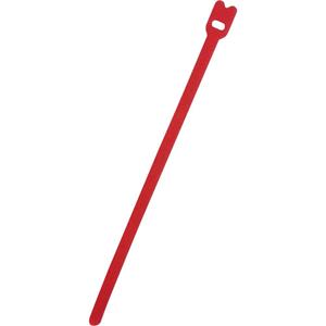fastech Klettkabelbinder zum Bündeln Haft- und Flauschteil (L x B) 200mm x 7mm Rot