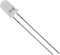 HuiYuan 5034B2C-DSC-C Bedrade LED Blauw Rond 5 mm 3100 mcd 40 ° 20 mA 3.2 V