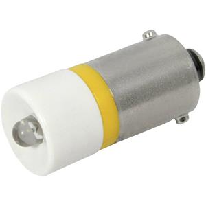 cml LED-signaallamp BA9s Geel 12 V/DC 700 mcd 186002B2C