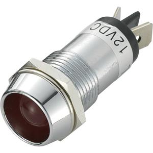 trucomponents TRU COMPONENTS LED-signaallamp Rood 12 V/DC TC-R9-86L-01-WR