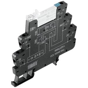 Weidmüllerler TRS 24VDC 1CO C1D2 Relaisbaustein Nennspannung: 24 V/DC Schaltstrom (max.): 6A 1 Wechsle