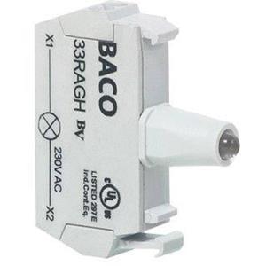 BACO 33RAYL LED-Element 12 V/DC, 24 V/DC