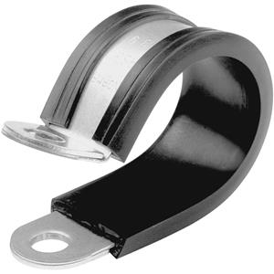 norma FIX Slangklem Schroefbaar 9418912006 Met chloropreen-beschermprofiel Zilver, Zwart 1 stuk(s)