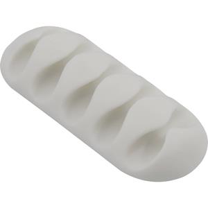 trucomponents TRU COMPONENTS Kabelhalter selbstklebend Bündel-Ø-Bereich 8mm (max) Grau