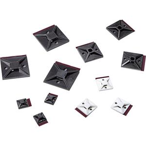 hellermanntyton MB5APT-I-PA66-BK Befestigungssockel selbstklebend 151-01561halogenfrei Schwarz