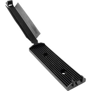hellermanntyton FKH50A-HIR-BK-C1 Befestigungssockel selbstklebend, schraubbar für Flachba