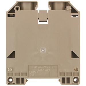Weidmüllerler Durchgangsreihenklemme WDU 70N/35 IR 1393420000 Beige 10St.