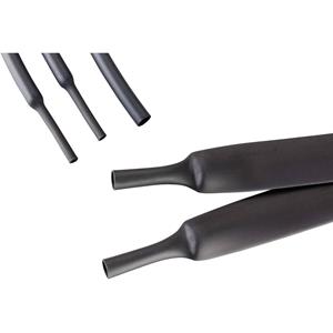 hongshang HRA2 8/2 Krimpkous met lijm Zwart 8 mm Krimpverhouding: 4:1 1.22 m
