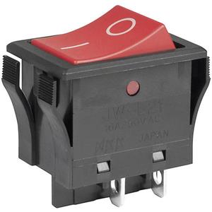 nkkswitches NKK Switches Wipschakelaar JWL21RA1A 250 V/AC 16 A 2x uit/aan Continu 1 stuk(s)