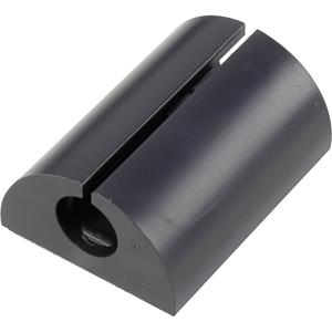 trucomponents Kabelclip Bündel-Ø-Bereich 2.30mm (max) für Winkelmontage Schwarz