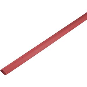 trucomponents TRU COMPONENTS 1225461 Krimpkous zonder lijm Rood 100 mm Krimpverhouding: 2:1 per meter