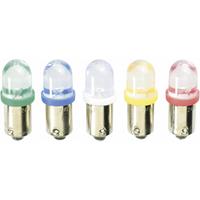 barthelme LED-signaallamp BA9s Geel 230 V/DC, 230 V/AC 59092312