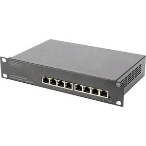 DIGITUS 10,  Gigabit Ethernet Switch, 8-Port, L2+ Managed