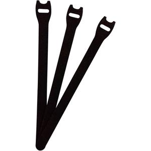 FASTECH E1-2-330-B100 Klittenband kabelbinder Om te bundelen Haak- en lusdeel (l x b) 200 mm x 13 mm Zwart 1 stuk(s)