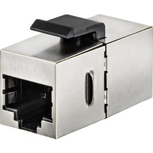 renkforce RJ45 Netzwerk Adapter CAT 6a [1x RJ45-Buchse 8p8c - 1x RJ45-Buchse 8p8c]