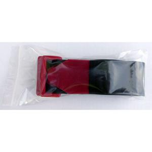 trucomponents TRU COMPONENTS 690-330-Bag Klittenband Met riem Haak- en lusdeel (l x b) 600 mm x 38 mm Zwart, Rood 2 stuk(s)