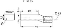 trucomponents Druktoets kap Zwart TRU COMPONENTS TC-C 400 SW203 1 stuk(s)