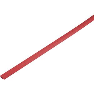 trucomponents TRU COMPONENTS 1225444 Krimpkous zonder lijm Rood 1 mm Krimpverhouding: 2:1 per meter