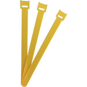 fastech ETK-3-200-0208 Klittenband kabelbinders Om te bundelen Haak- en lusdeel (l x b) 200 mm x 13 mm Geel 1 stuk(s)