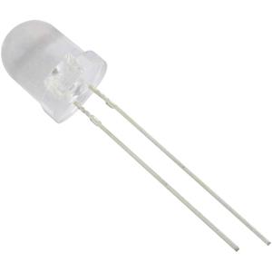 trucomponents TRU Components 1573754 LED bedrahtet Gelb Rund 8mm 1800 mcd 25° 20mA 2.1V