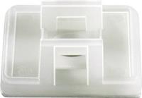 trucomponents TC-HCR26T203 Befestigungssockel selbstklebend Bündel-Ø-Bereich 19.40mm (max