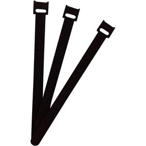fastech ETK-3-200-9999 Klittenband kabelbinders Om te bundelen Haak- en lusdeel (l x b) 200 mm x 13 mm Zwart 1 stuk(s)