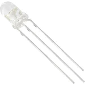 trucomponents TRU COMPONENTS 1577518 Bedrade LED Geel, Groen Rond 5 mm 2200 mcd, 2650 mcd 35 ° 20 mA
