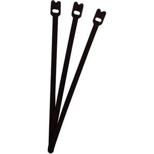 fastech ETK-7-200-9999 Klittenband kabelbinders Om te bundelen Haak- en lusdeel (l x b) 200 mm x 7 mm Zwart 1 stuk(s)