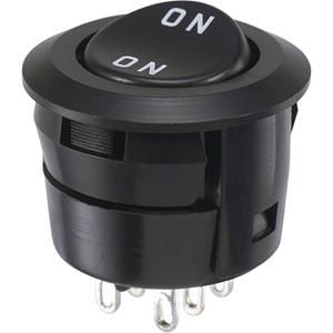 miyama Wipschakelaar DS-059F-ON 250 V/AC 3 A 2x aan/aan Continu 1 stuk(s)