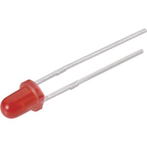 everlightopto Everlight Opto 204-10UYD/S530-A3 Bedrade LED Geel Rond 3 mm 200 mcd 40 ° 20 mA 2 V