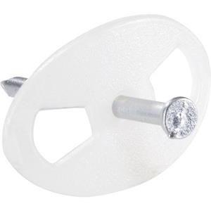 Jäger Direkt 700841 Nagelscheibe 700841 Bündel-Ø-Bereich 20mm (max) Natur