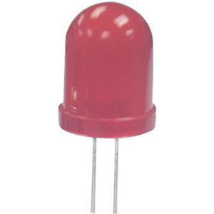 kingbright L-793SRD-E Bedrade LED Rood Rond 8 mm 450 mcd 60 ° 20 mA 1.85 V