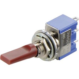 miyama MS 500F-MF Tuimelschakelaar 250 V/AC 3 A 2x aan/aan Continu 1 stuk(s)