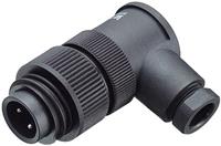 Binder Rundstecker Stecker, gewinkelt Serie (Rundsteckverbinder): 693 Gesamtpolzahl: